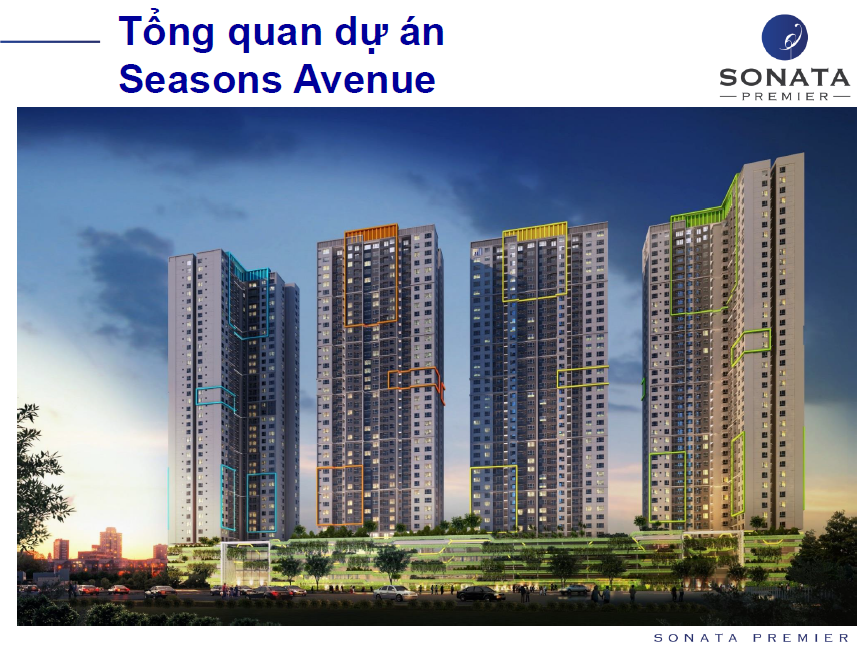 Seasons Avenue ra mắt tòa S4 – Sonata Premier